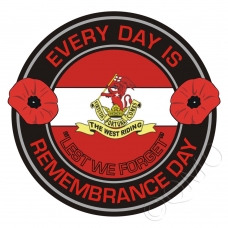 Duke Of Wellingtons West Riding Regiment Remembrance Day Sticker